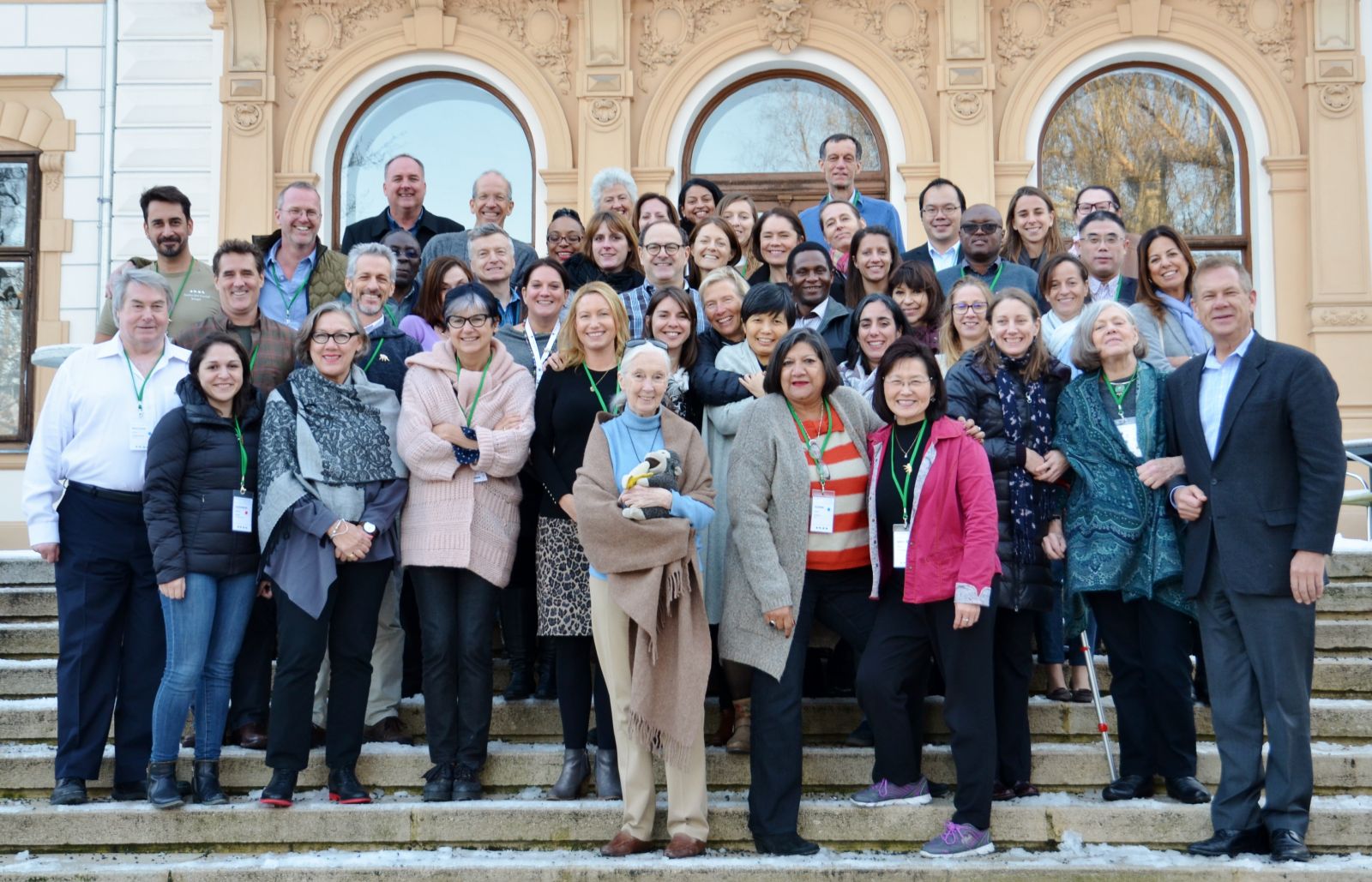 Reunión en Viena de oficinas del Instituto Jane Goodall de todo el mundo